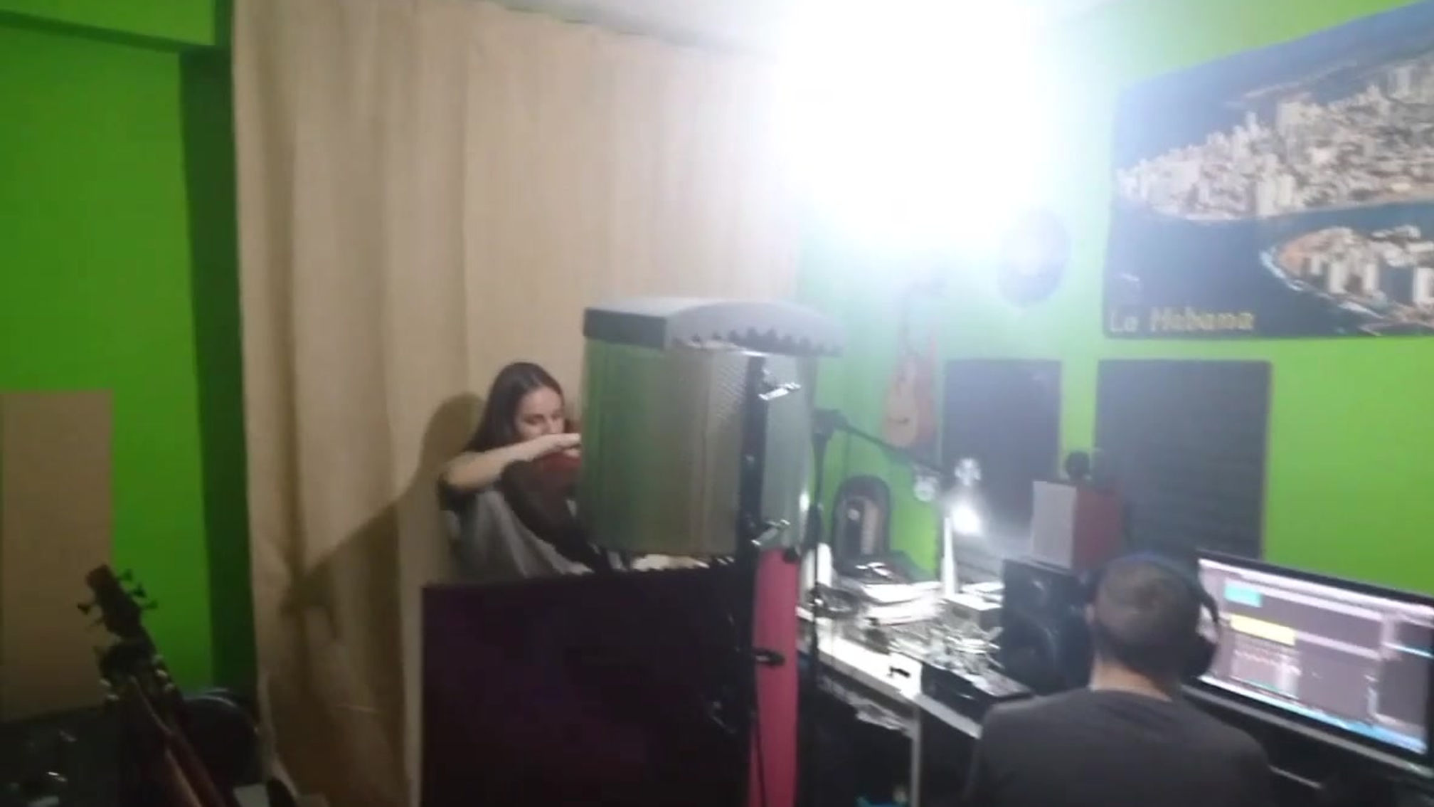 Grabaciones del violín para la actividad innovadora